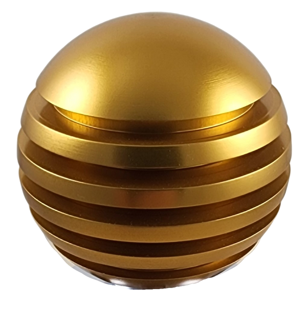 Gold Ring Style Grooved Aluminum Shift Knob