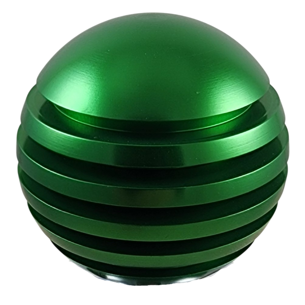 Green Ring Style Grooved Aluminum Shift Knob