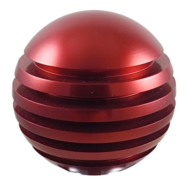 Red Ring Style Grooved Aluminum Shift Knob