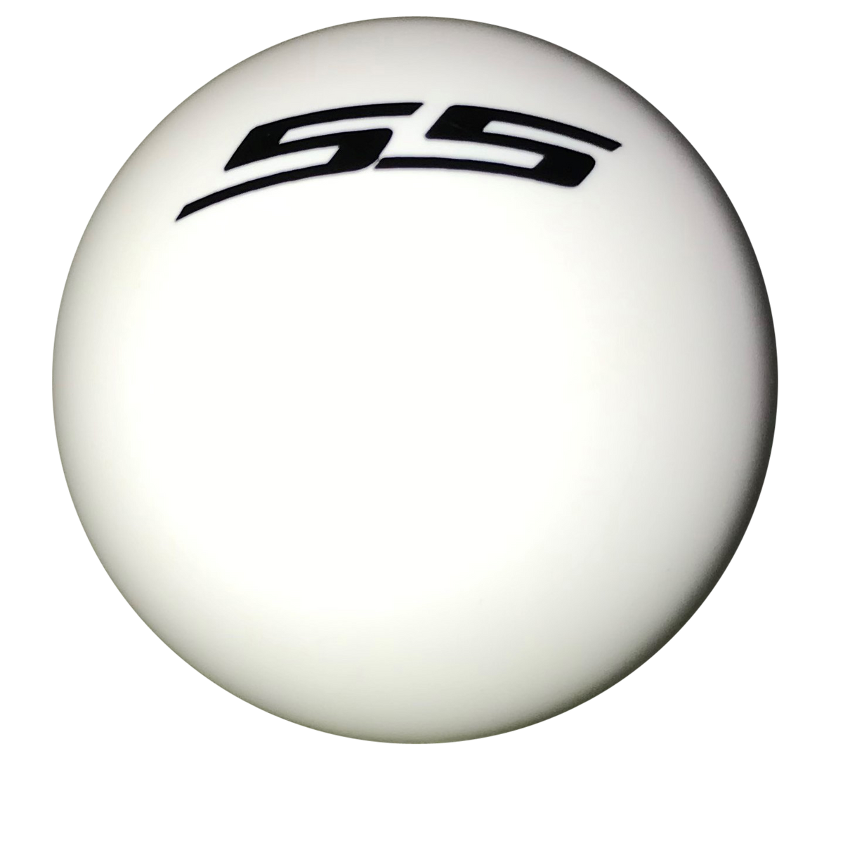 White w/ Black New Camaro SS Logo Shift Knob