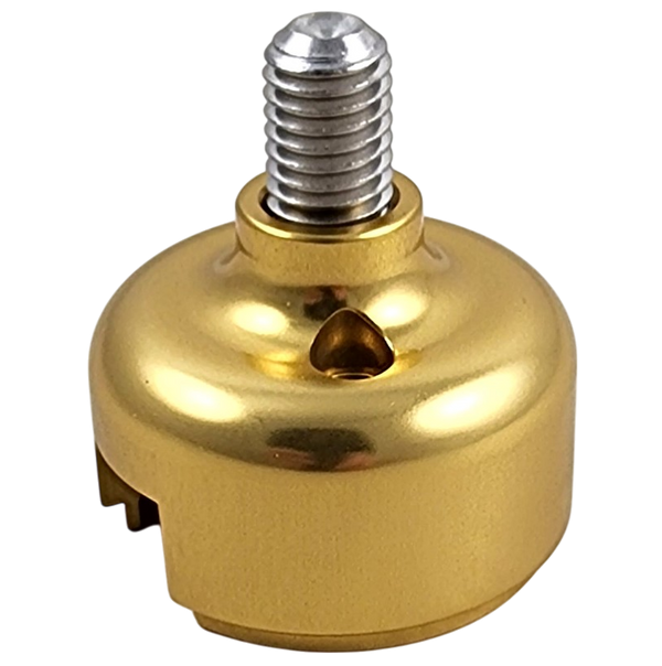 ShifTopperz Gold Semi Truck Air Shifter Threaded Adapter