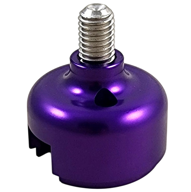 ShifTopperz Purple Semi Truck Air Shifter Threaded Adapter