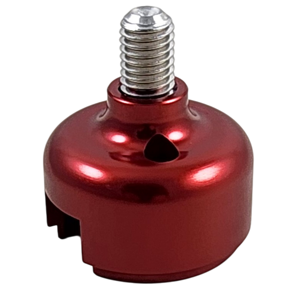 ShifTopperz Red Semi Truck Air Shifter Threaded Adapter