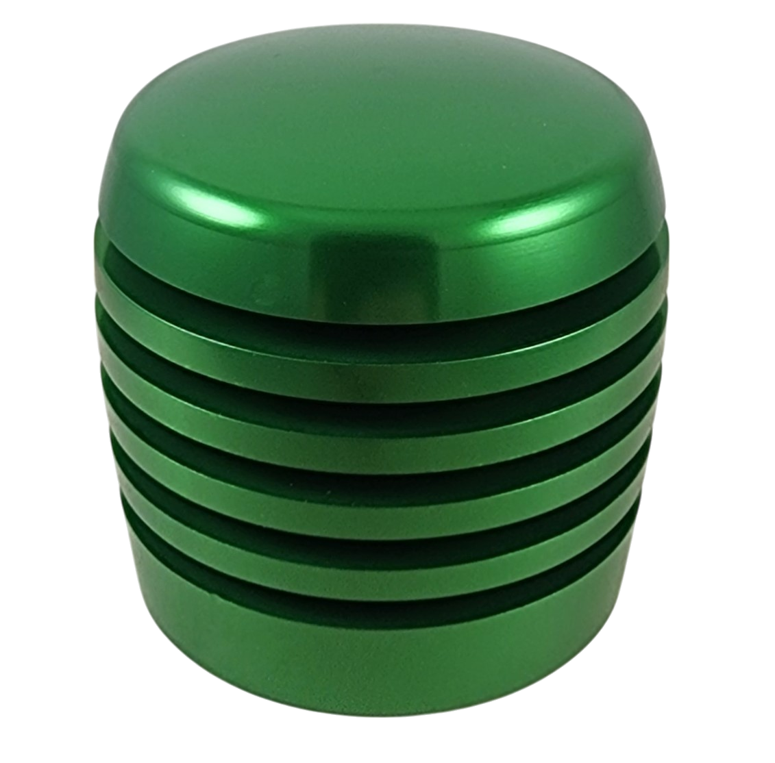 Green XBR-200 Grooved Cylinder Style Aluminum Shift Knob