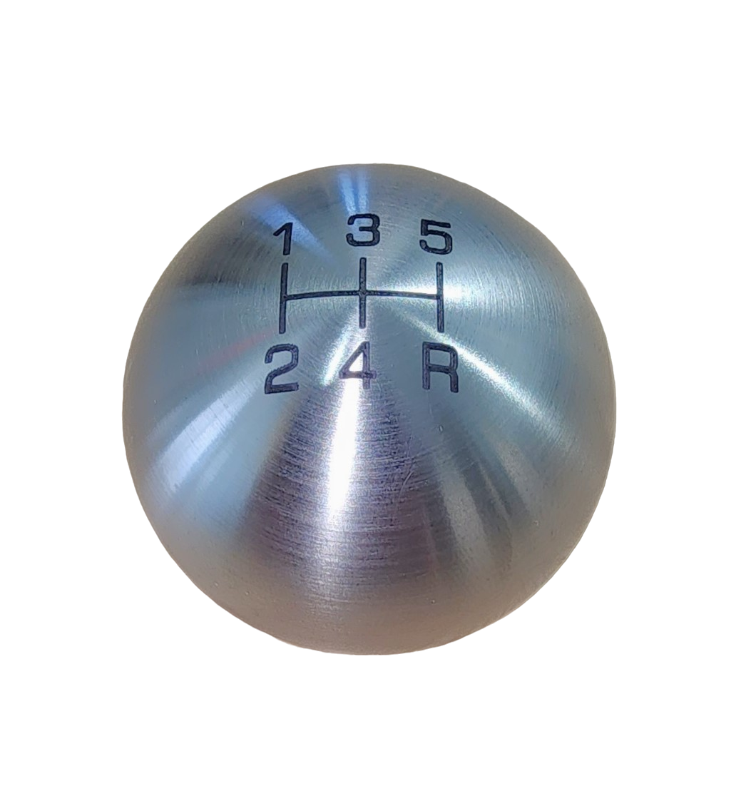 image of Brushed Stainless Steel Heavy Weight 5 Speed Shift Knob